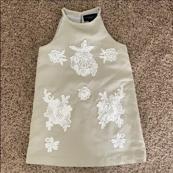 Victoria Beckham Girls Appliqué Dress Sz XS - Picture 3 of 9
